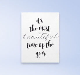 Handmade Christmas Greeting Card